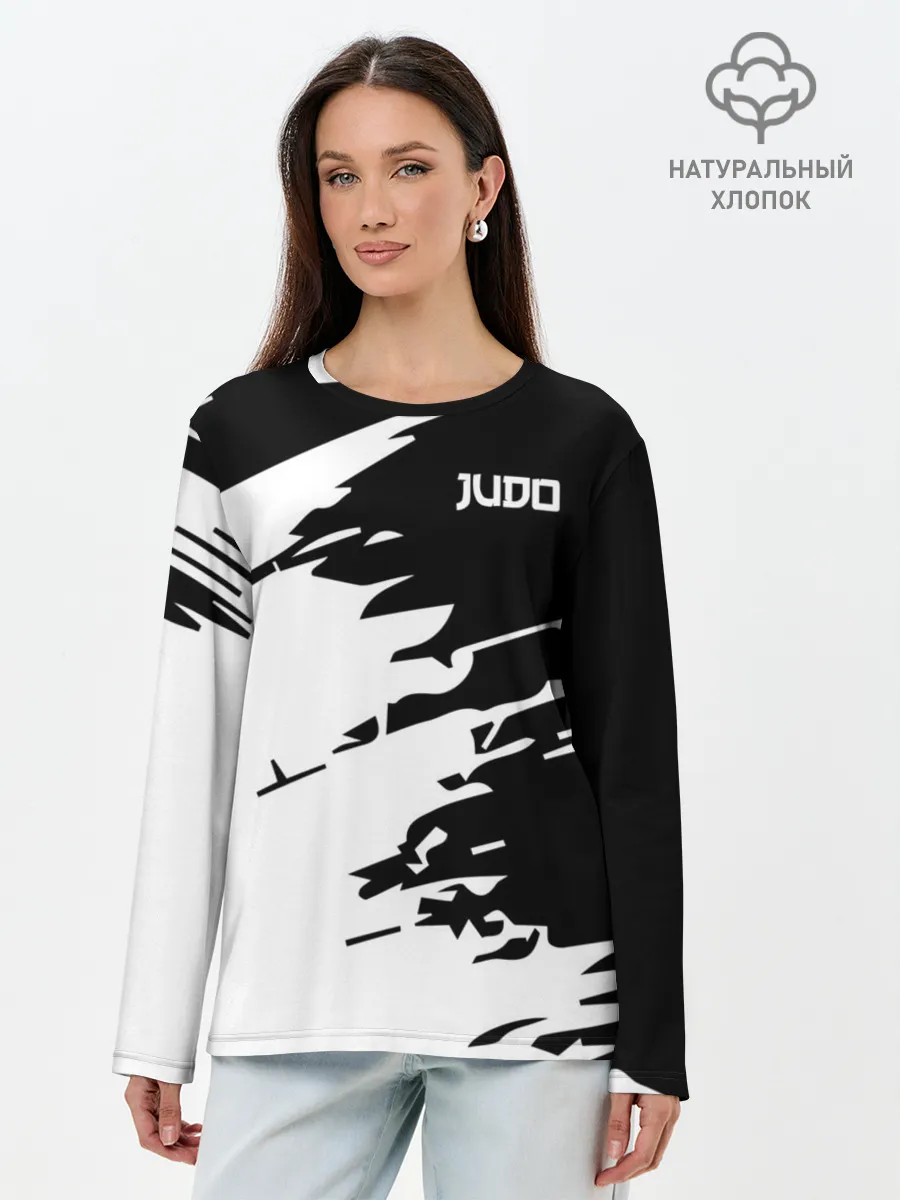 Лонгслив женский. Хлопок / Judo