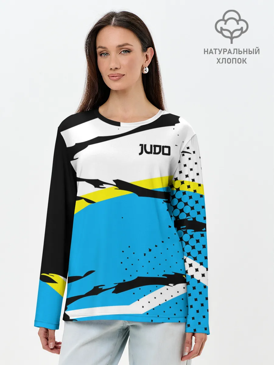 Лонгслив женский. Хлопок / JUDO | ДЗЮДО