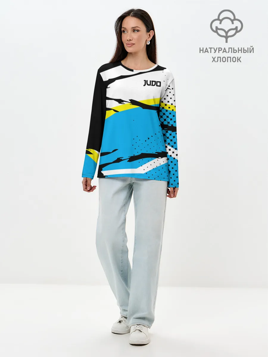 Лонгслив женский. Хлопок / JUDO | ДЗЮДО