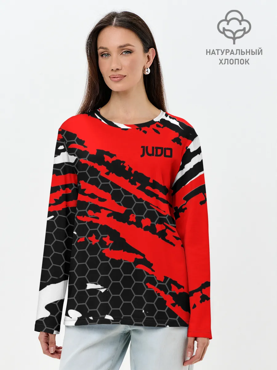 Лонгслив женский. Хлопок / Judo