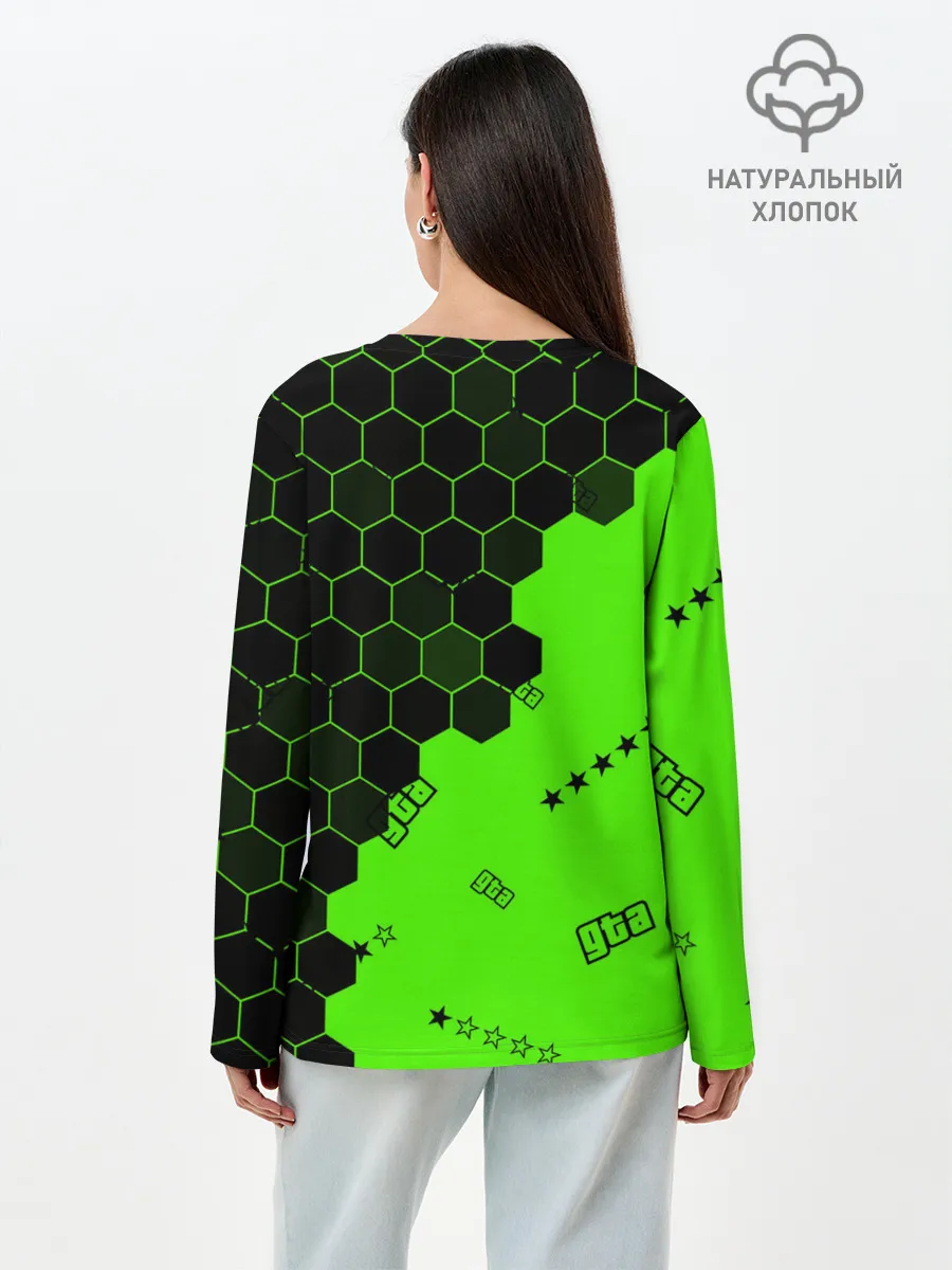 Лонгслив женский. Хлопок / GTA 5 / ГТА 5