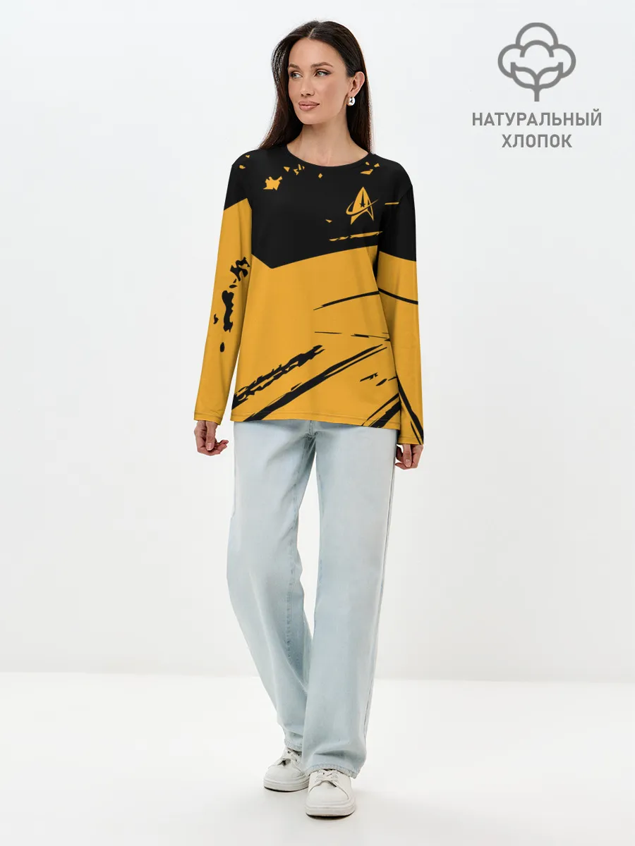 Лонгслив женский. Хлопок / Star Trek