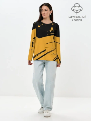 Лонгслив женский. Хлопок / Star Trek