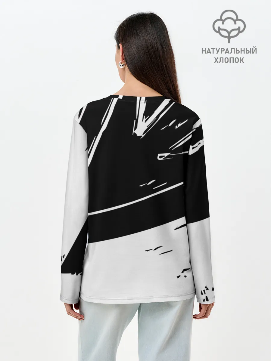 Лонгслив женский. Хлопок / Made in USSR