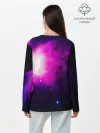 Лонгслив женский. Хлопок / Space