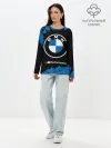 Лонгслив женский. Хлопок / BMW / БМВ