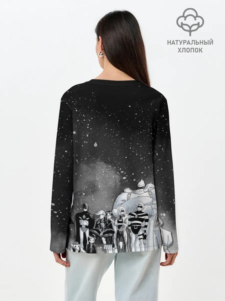 Лонгслив женский. Хлопок / The Umbrella Academy