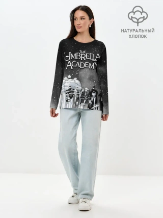 Лонгслив женский. Хлопок / The Umbrella Academy