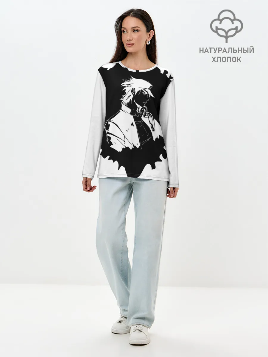 Лонгслив женский. Хлопок / JoJo Bizarre Adventure