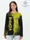 Лонгслив женский. Хлопок / Borussia Dortmund