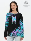 Лонгслив женский. Хлопок / BTS