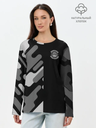 Лонгслив женский. Хлопок / FC Borussia