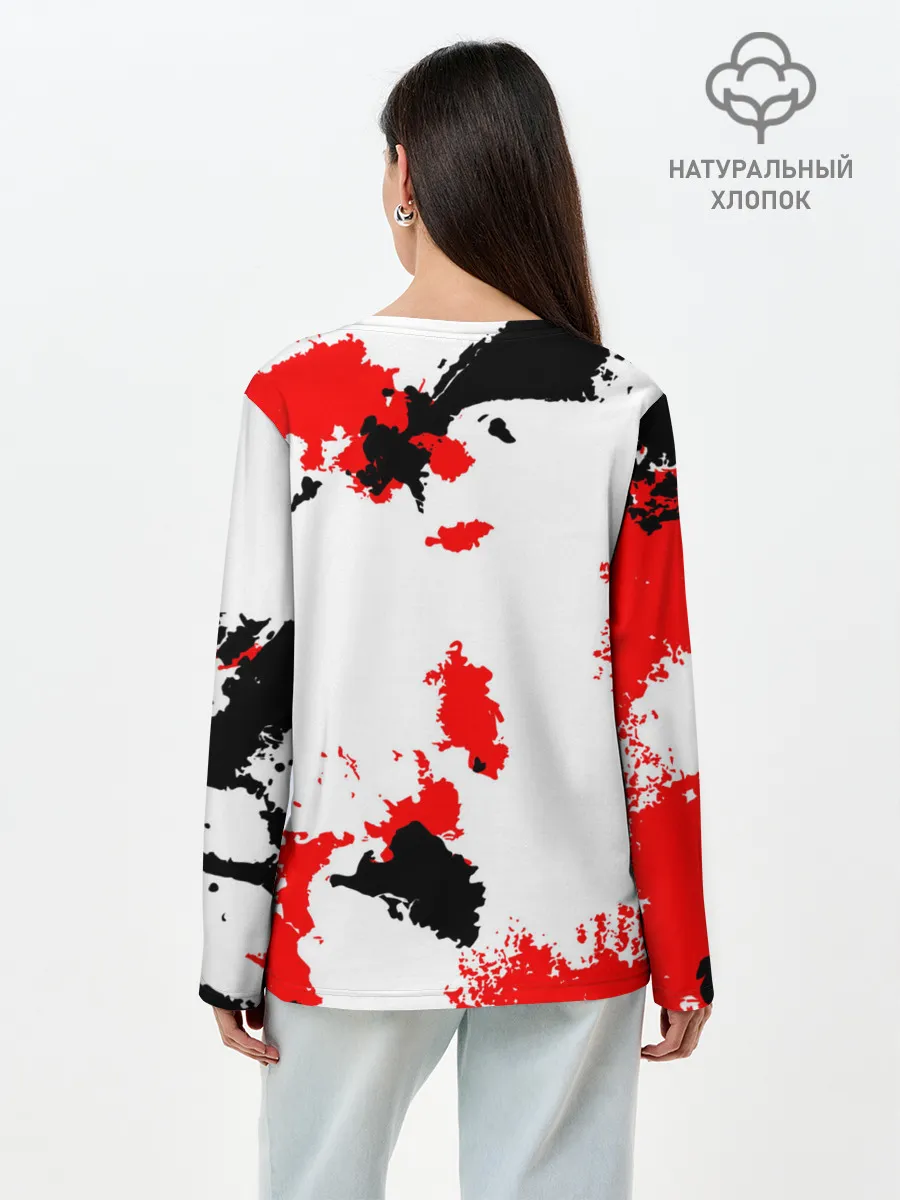 Лонгслив женский. Хлопок / FC Borussia