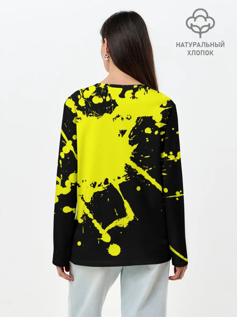 Лонгслив женский. Хлопок / FC Borussia