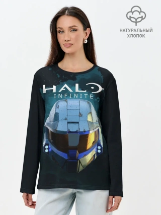 Лонгслив женский. Хлопок / Halo Infinite