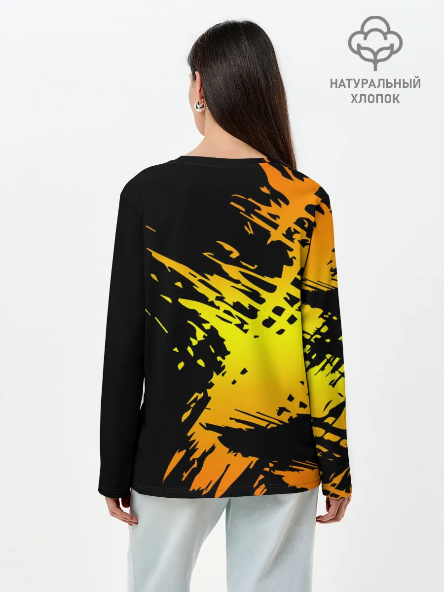 Лонгслив женский. Хлопок / Borderlands