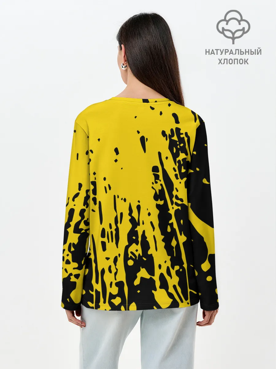 Лонгслив женский. Хлопок / Borderlands