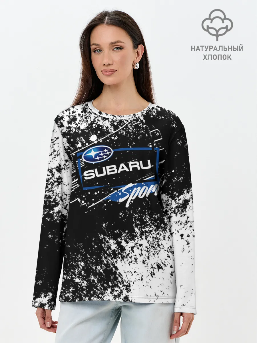 Лонгслив женский. Хлопок / SUBARU SPORT