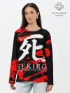 Лонгслив женский. Хлопок / Sekiro: Shadows Die Twice 4