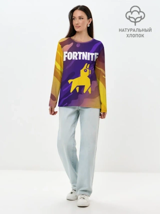 Лонгслив женский. Хлопок / FORTNITE / ФОРТНАЙТ