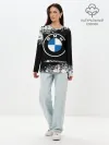 Лонгслив женский. Хлопок / BMW / БМВ