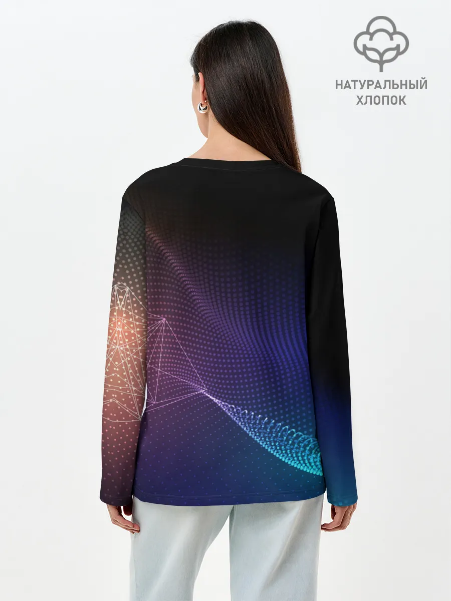 Лонгслив женский. Хлопок / TOYOTA