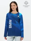 Лонгслив женский. Хлопок / BMW