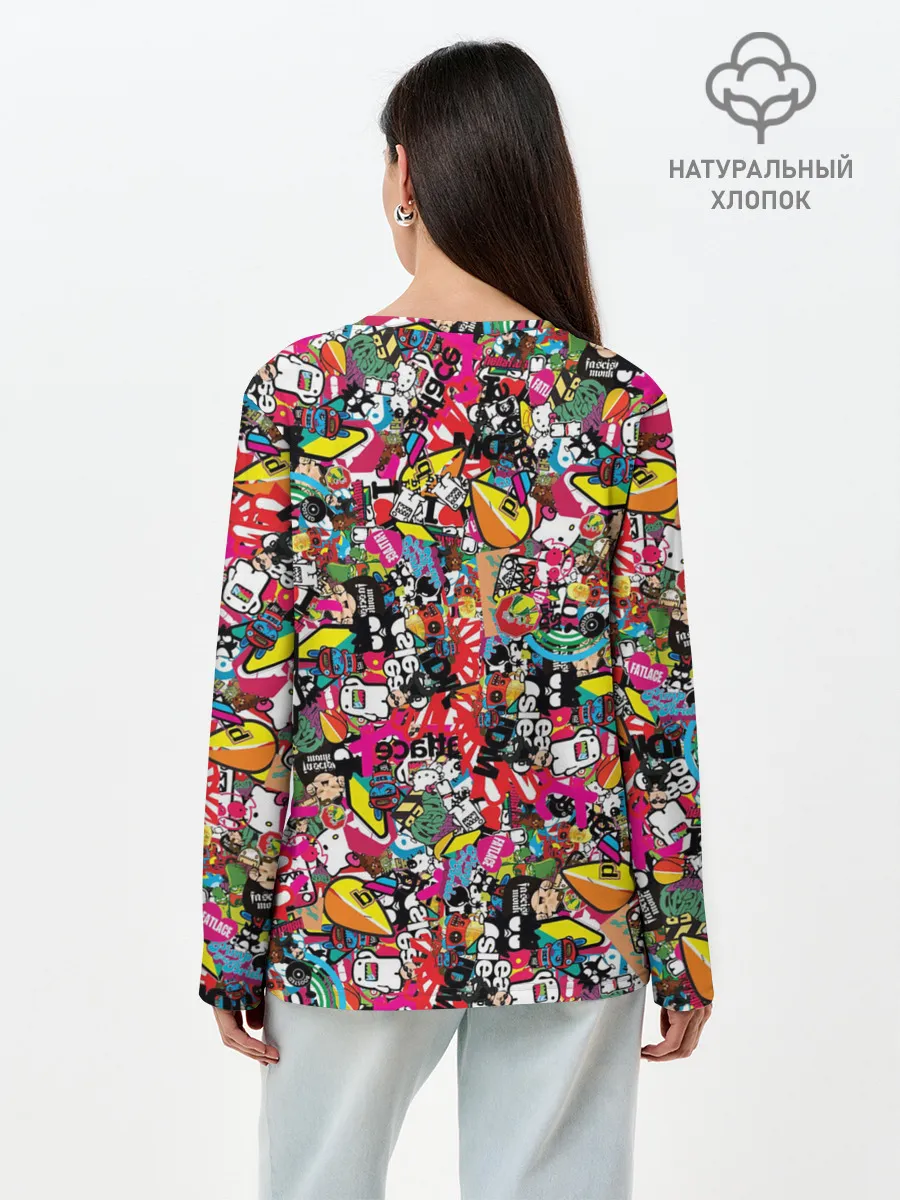 Лонгслив женский. Хлопок / Atlas