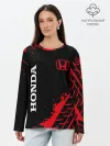 Лонгслив женский. Хлопок / HONDA / ХОНДА