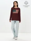 Лонгслив женский. Хлопок / USA
