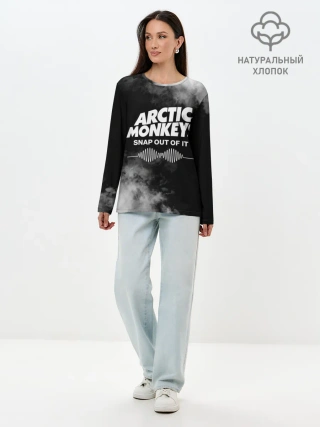 Лонгслив женский. Хлопок / Arctic Monkeys