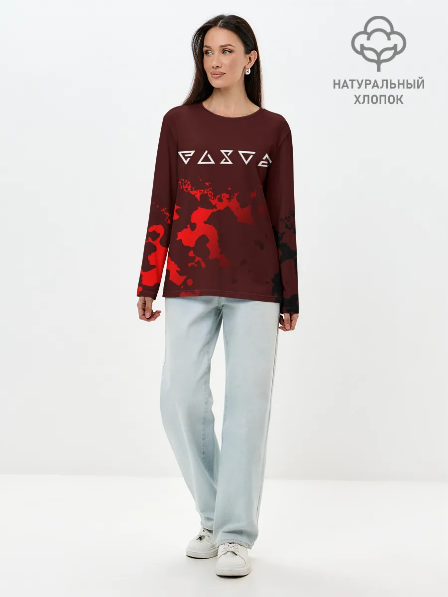 Лонгслив женский. Хлопок / THE WITCHER / ВЕДЬМАК