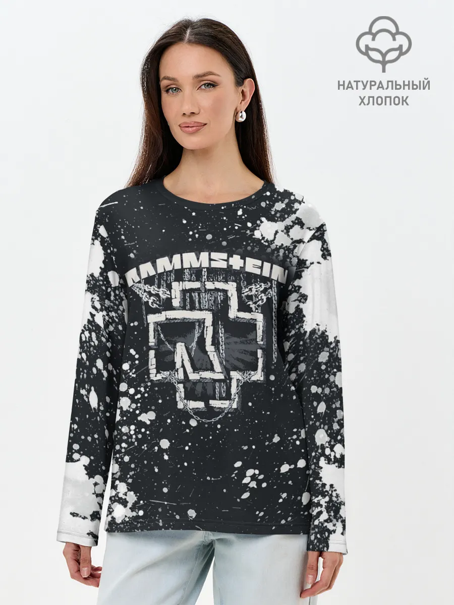 Лонгслив женский. Хлопок / RAMMSTEIN