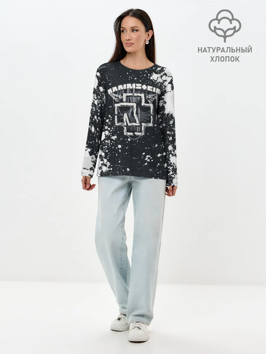 Лонгслив женский. Хлопок / RAMMSTEIN