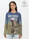 Лонгслив женский. Хлопок / Deep Purple Whoosh