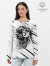 Лонгслив женский. Хлопок / Тигр | Tiger