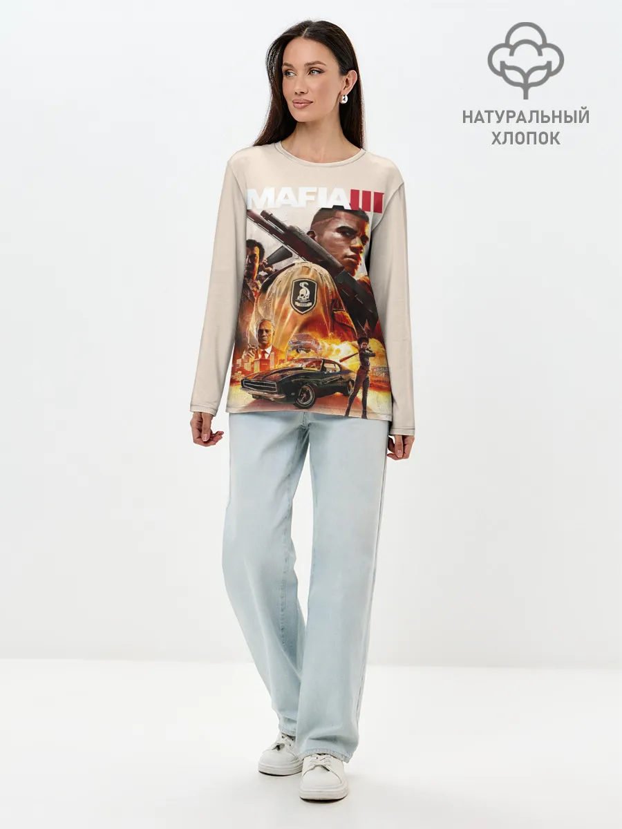 Лонгслив женский. Хлопок / Mafia 3