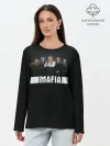 Лонгслив женский. Хлопок / Mafia