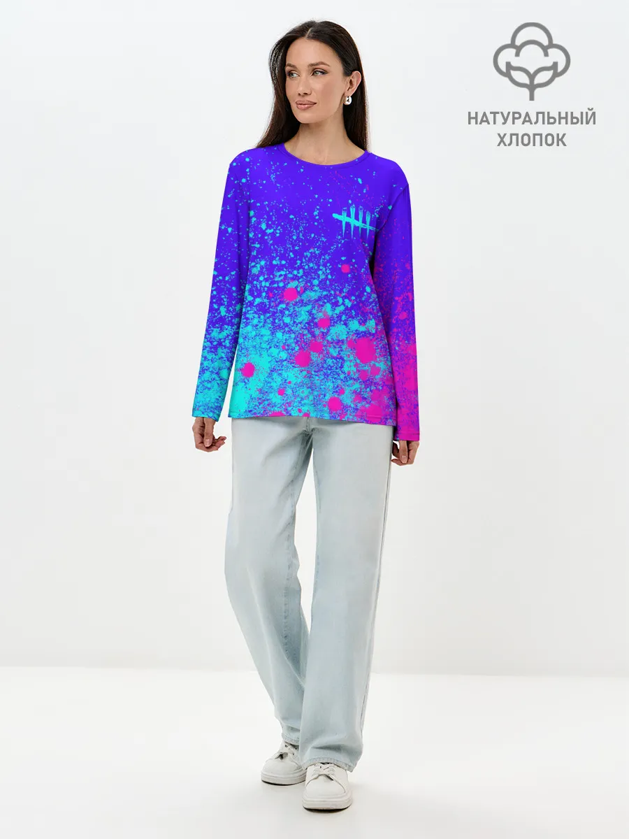 Лонгслив женский. Хлопок / DEAD BY DAYLIGHT