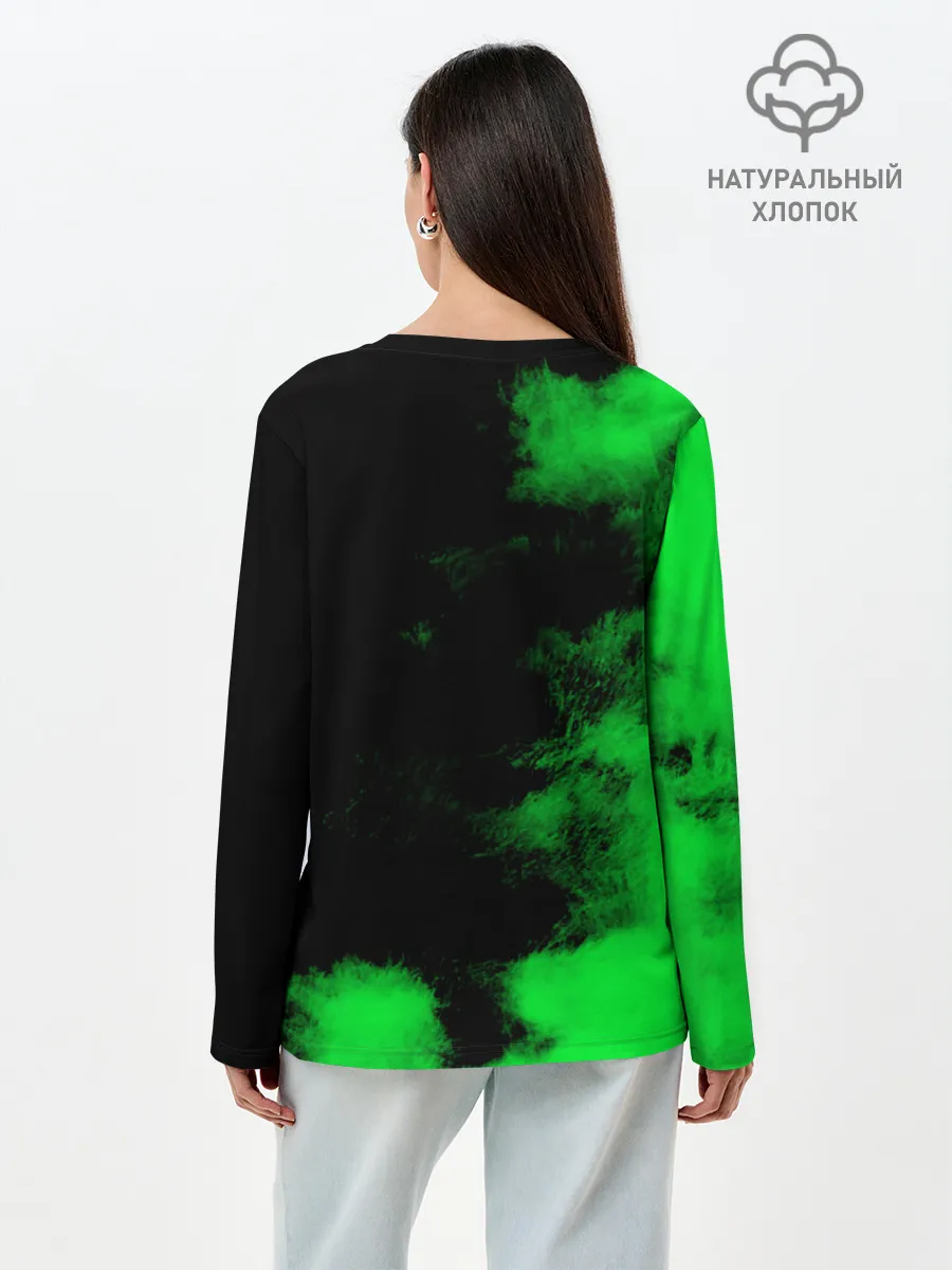 Лонгслив женский. Хлопок / Deep Purple