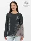 Лонгслив женский. Хлопок / MERCEDES / МЕРСЕДЕС