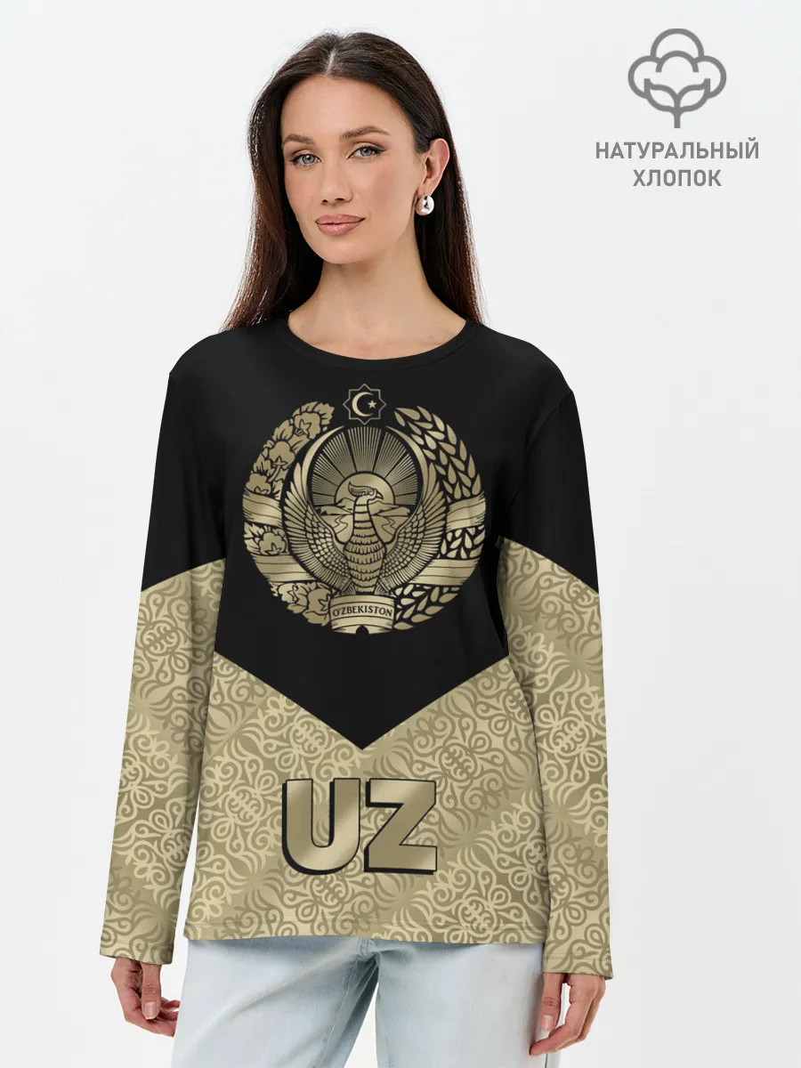 Лонгслив женский. Хлопок / Узбекистан