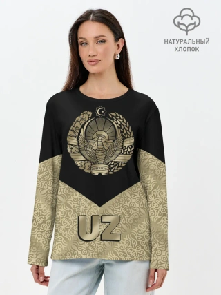 Лонгслив женский. Хлопок / Узбекистан