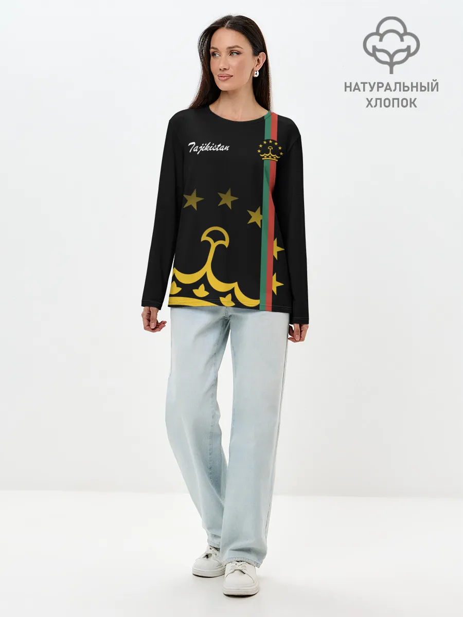 Лонгслив женский. Хлопок / Таджикистан