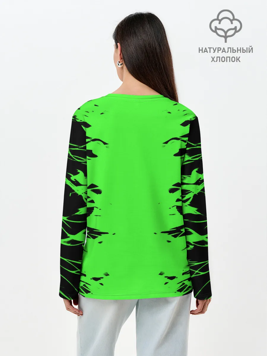 Лонгслив женский. Хлопок / JUVENTUS