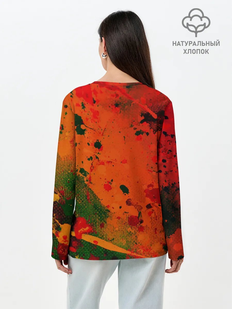 Лонгслив женский. Хлопок / HONDA / ХОНДА