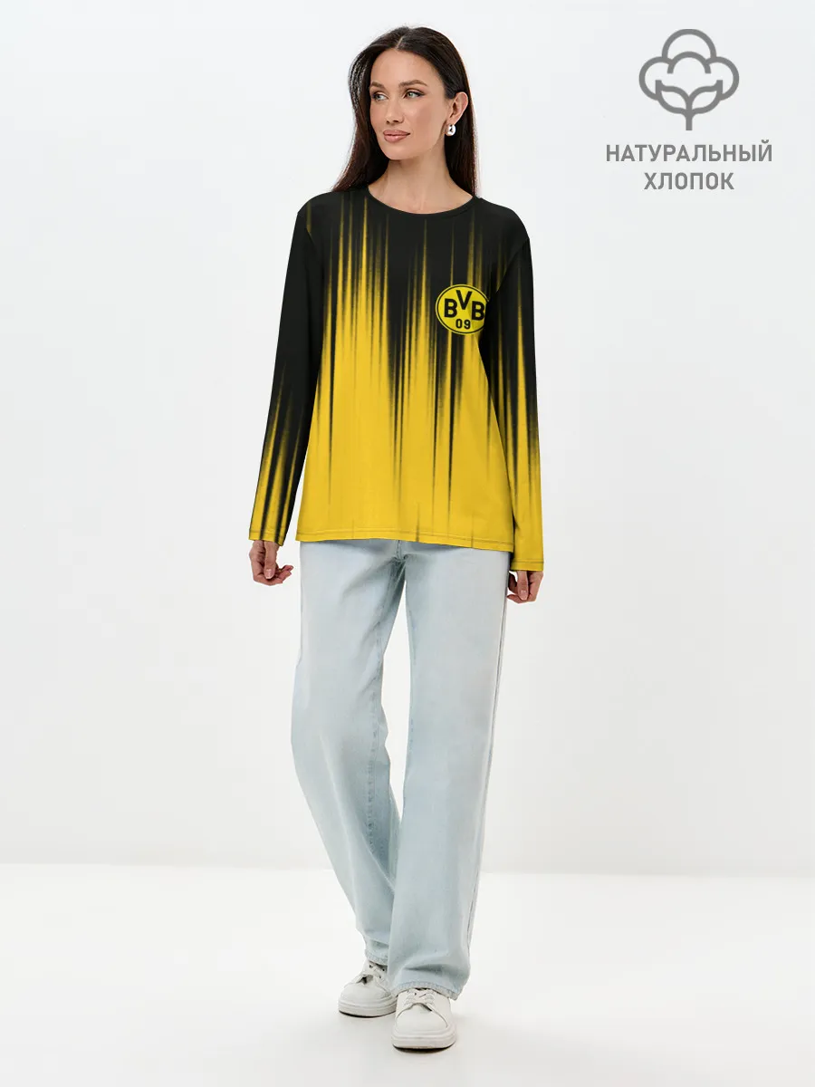 Лонгслив женский. Хлопок / Borussia