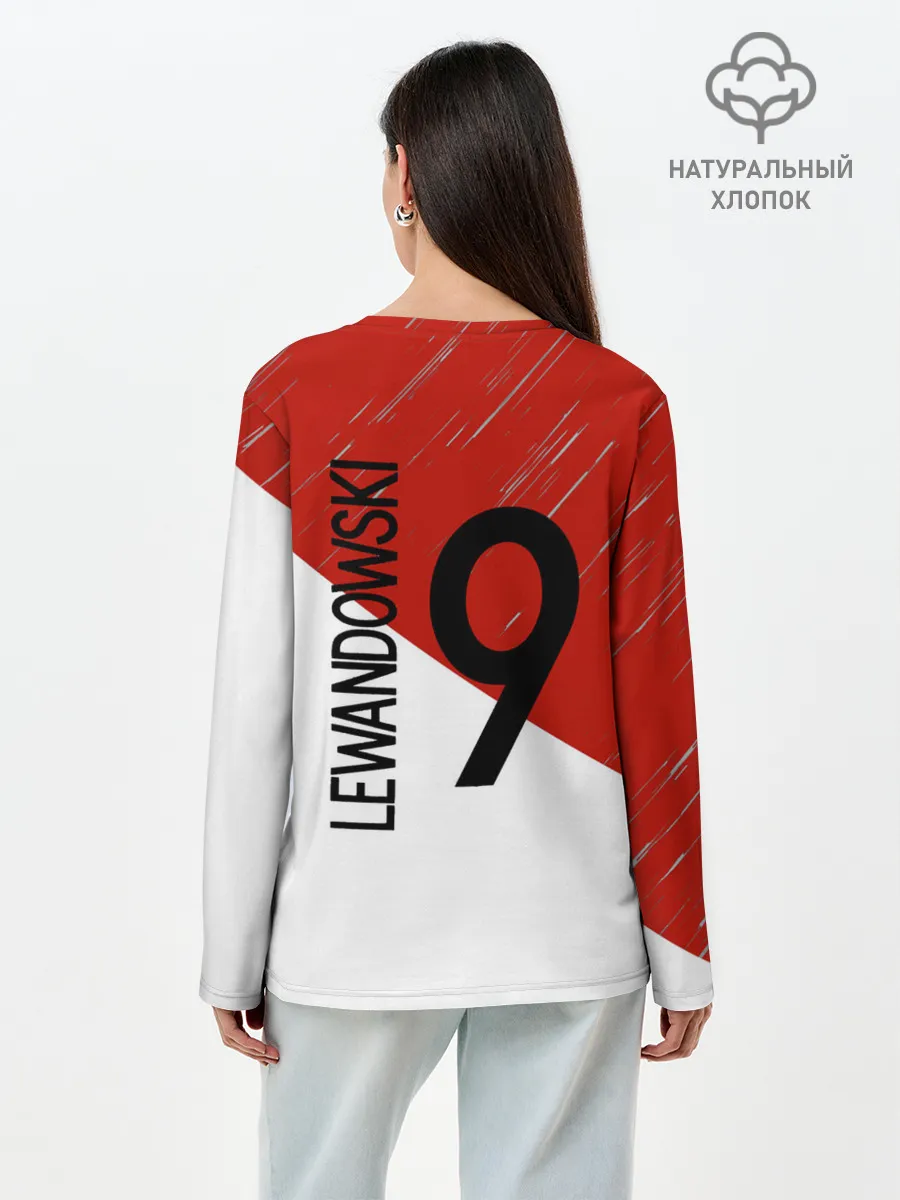 Лонгслив женский. Хлопок / Бавария