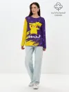 Лонгслив женский. Хлопок / ПИКАЧУ / PIKACHU