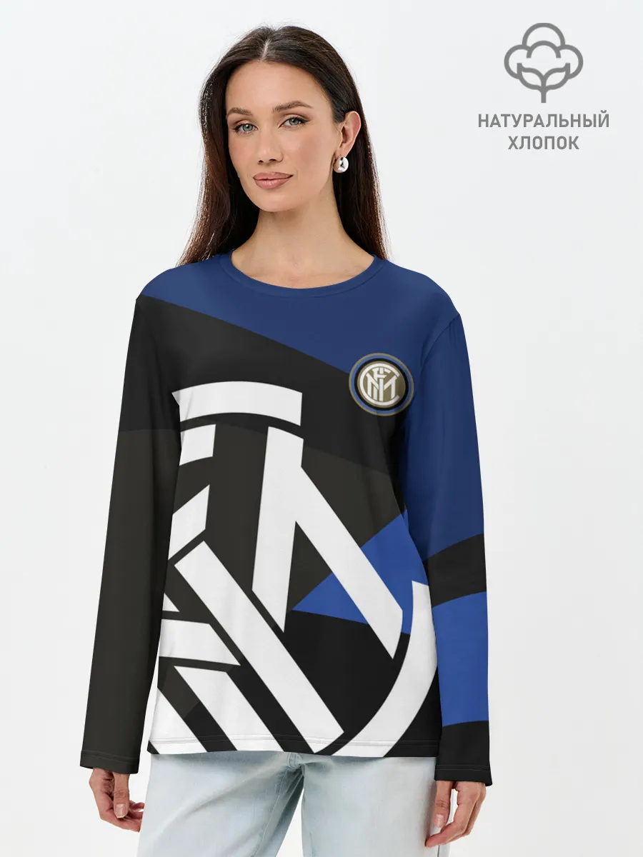Лонгслив женский. Хлопок / INTER EXLUSIVE